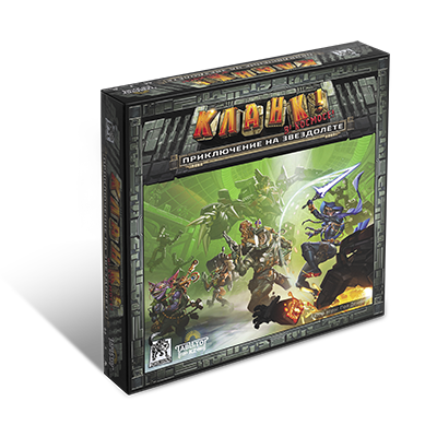 Набор игр Tabletop KZ Кланк! В! Космосе! + 3 дополнения