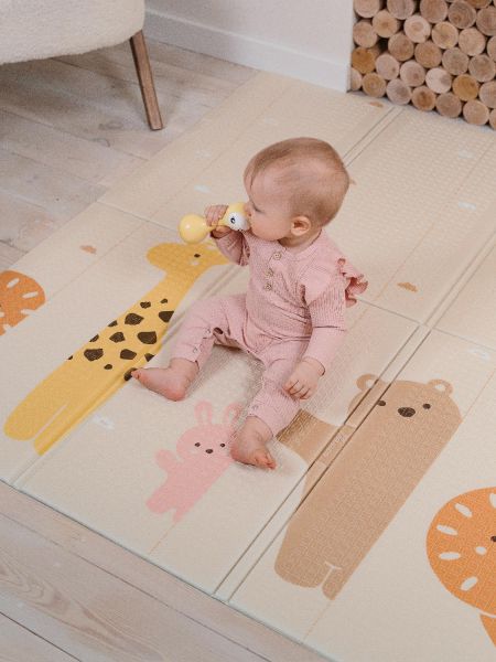 Коврик детский складной Parklon Portable Знакомство с животными 200x140x1 см