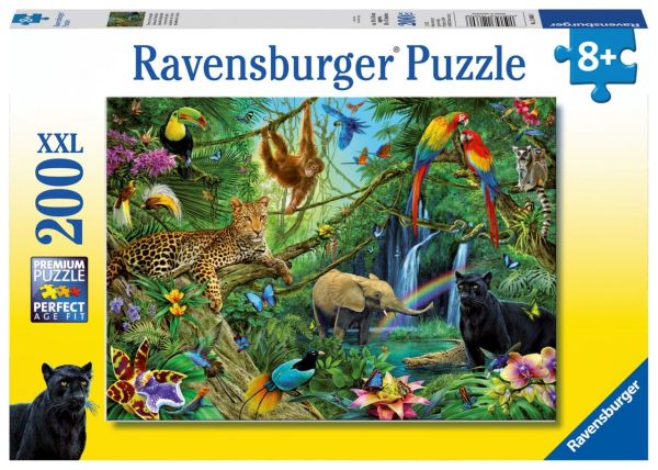 Пазл Ravensburger Джунгли 200 эл.