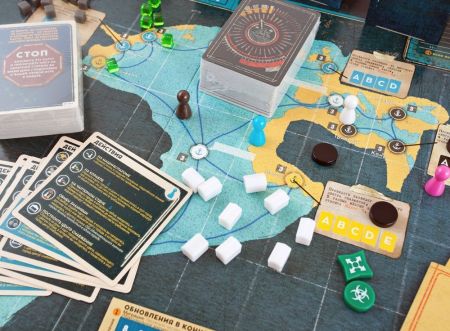 Настольная игра Пандемия: Наследие 2, жёлтая Стиль жизни