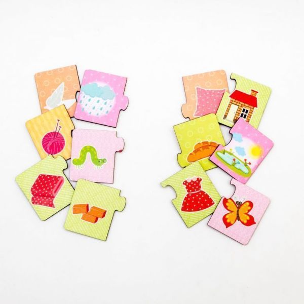 Пазл - набор Было-стало WoodLandToys Пазл - набор Было-стало WoodLandToys