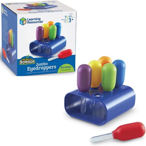 Игровой набор Моя первая лаборатория. Пипетки с подставкой Learning Resources