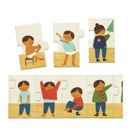 Пазл Djeco Трио - Я одеваюсь!