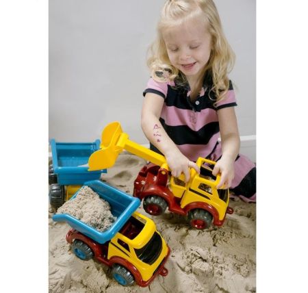 Строительная машина с ковшом MIGHTY Viking Toys