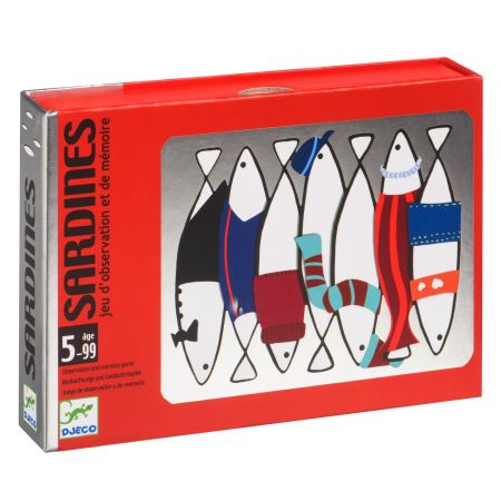 Карточная игра Сардины Djeco