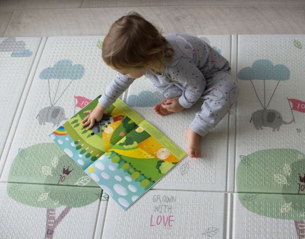 Коврик детский складной Parklon Portable Веселая прогулка, 200x140x1 см