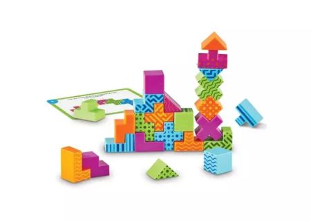Обучающий набор Learning Resources Погружение в геометрию + Ментал блокс. Мини