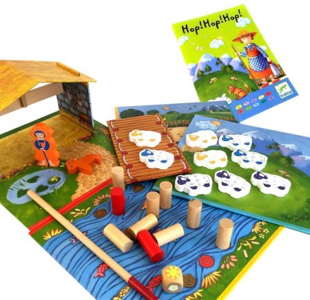 Настольная игра Хоп, хоп, хоп! Djeco