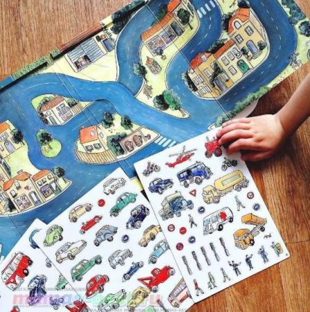 Магнитная игра Egmont toys Машинки