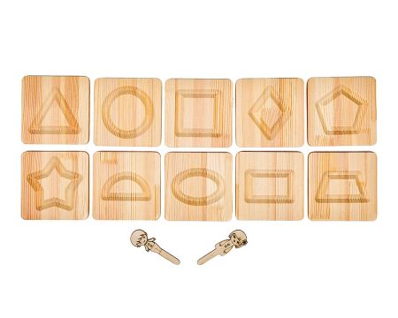 Модули для развития моторики Фигуры Smile Decor