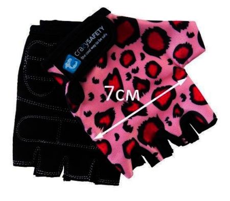 Перчатки Pink Leopard (Розовый Леопард) Crazy Safety