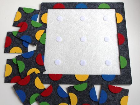 Коврик - головоломка Круги Smile Decor