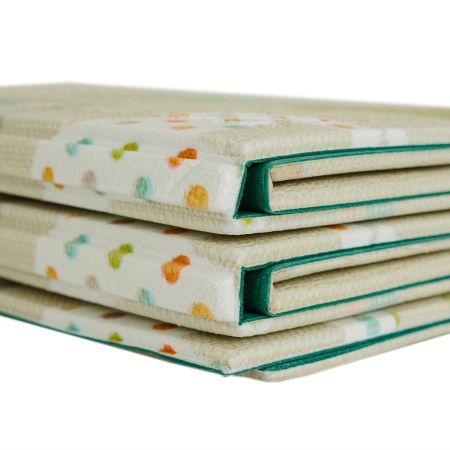 Коврик детский складной Parklon Portable Деревянные лошадки, 200x140x1 см