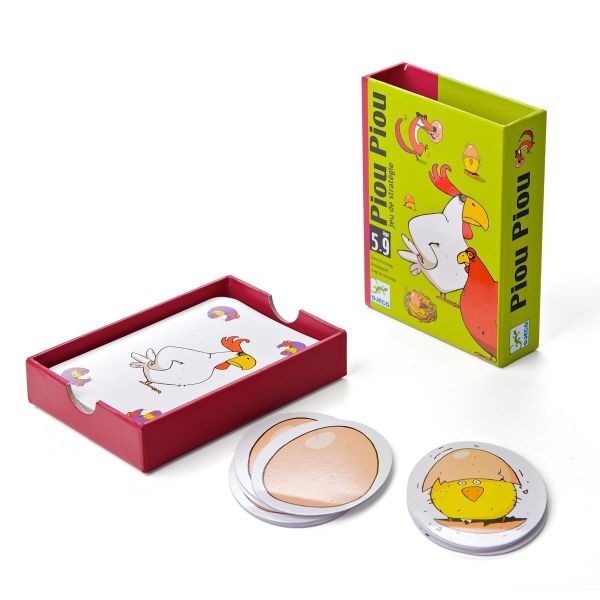 Карточная игра Чик - чирик Djeco