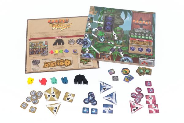 Дополнение для настольной игры Lavka Games Кланк! Экспедиции: Храм повелителей обезьян