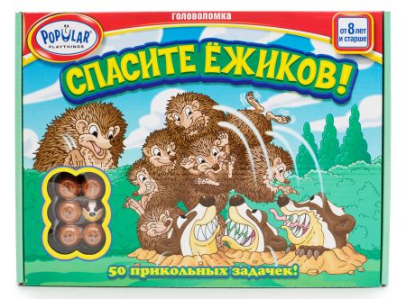 Настольная игра - головоломка Спасите ёжиков! Стиль жизни