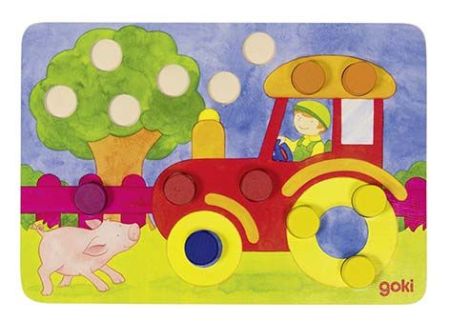 Игра Цветные фишки Goki