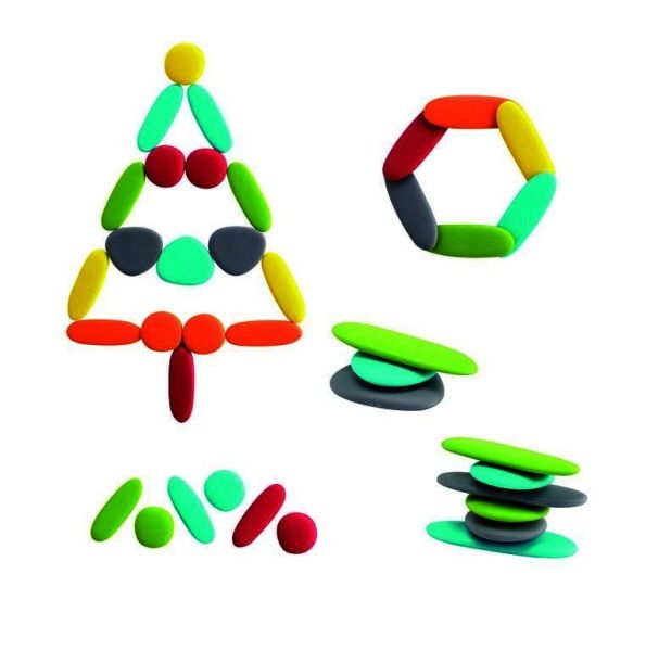 Набор Junior "Радужные камешки. Природные цвета" Edx education