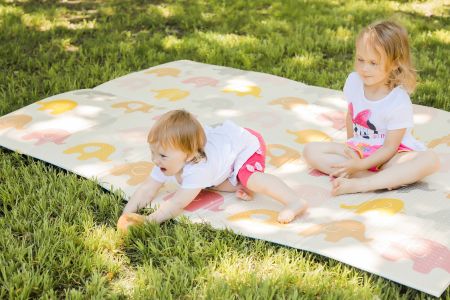 Коврик детский складной Parklon Portable Слонята 200x140x1 см