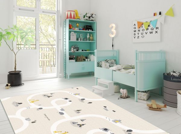 Коврик детский складной Parklon Portable Лесные тропинки 200x140x1 см