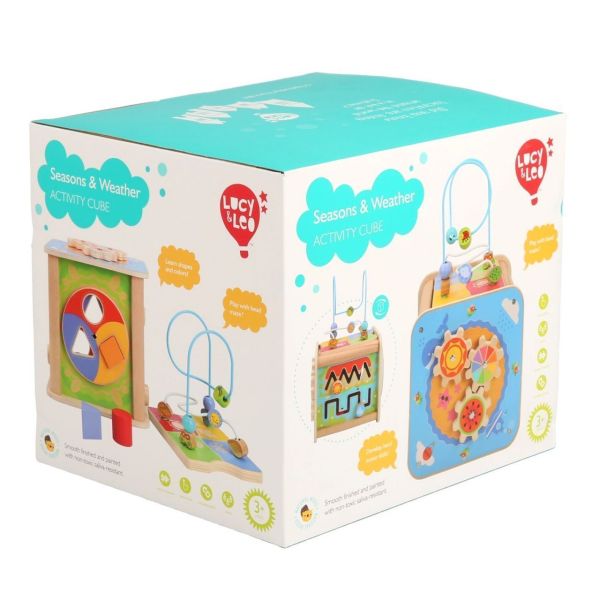 Занимательный куб Времена года Lucy&Leo