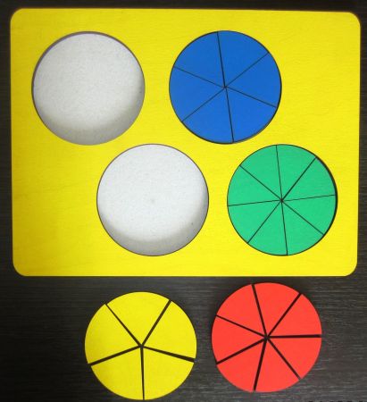 Обучающая игра Дроби. Б.П.Никитин, 2 уровень Smile Decor