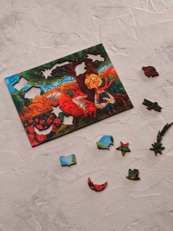 Деревянный пазл "Маленький принц" Mr. Puzz