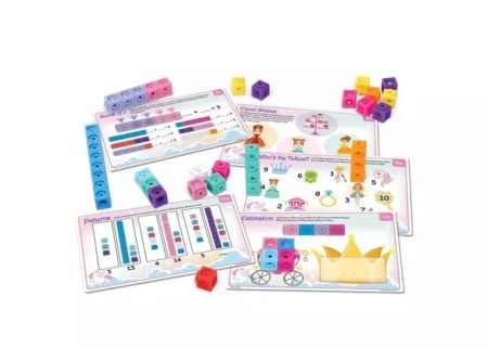 Развивающий набор Соединяющиеся кубики Фантастика с карточками Learning Resources