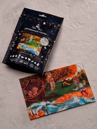 Деревянный пазл "У лукоморья" Mr. Puzz