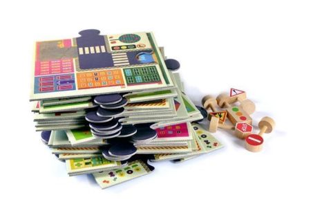 Пазл - гигант Дорога Djeco