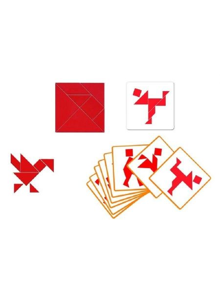 Настольная игра - головоломка Танграм Djeco