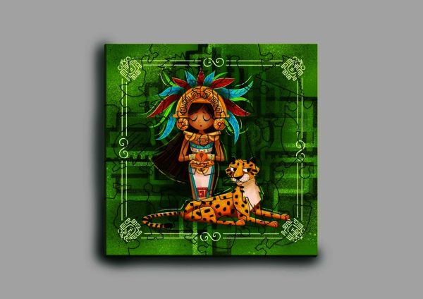 Деревянный пазл Принцесса Майя Mr. Puzz