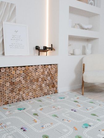 Коврик детский складной Parklon Portable Дорога в Крякленд 200x140x1 см