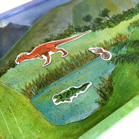 Магнитная игра Egmont toys Динозавры