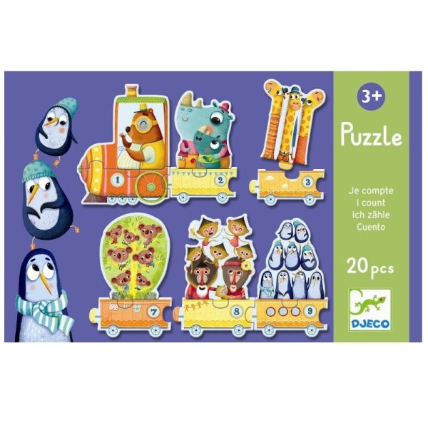 Пазл Я считаю Djeco