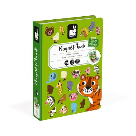 Магнитная книга - игра Животные Janod