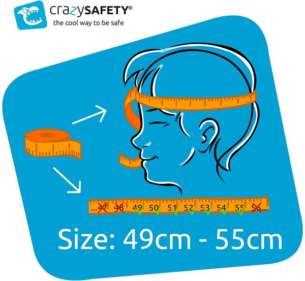Шлем Pink Shark коллекция 2022 (розовая акула) Crazy Safety