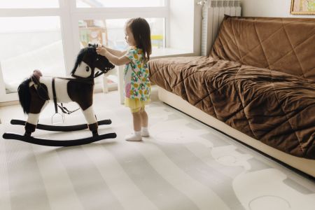 Детский коврик двусторонний Parklon Prime Living Коалы/Слоники за хвостики, 200x180x1.0 см