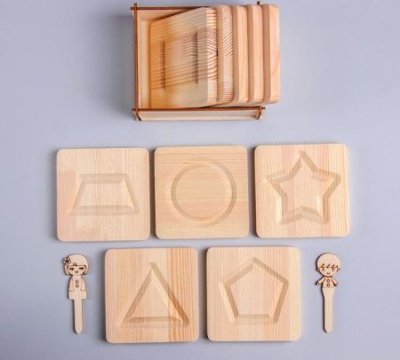 Модули для развития моторики Фигуры Smile Decor