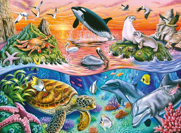 Пазл Ravensburger Прекрасный океан 100 эл.