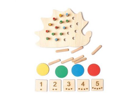 Развивающая игра "Добрый ежик" Smile Decor