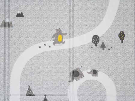 Коврик детский складной Parklon Sillky Portable Новые лесные тропинки 200x140x1 см