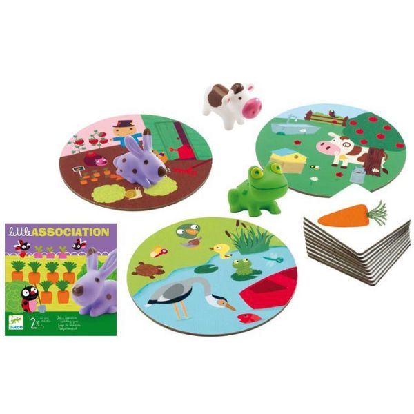Настольная игра на ассоциации Зверята Djeco