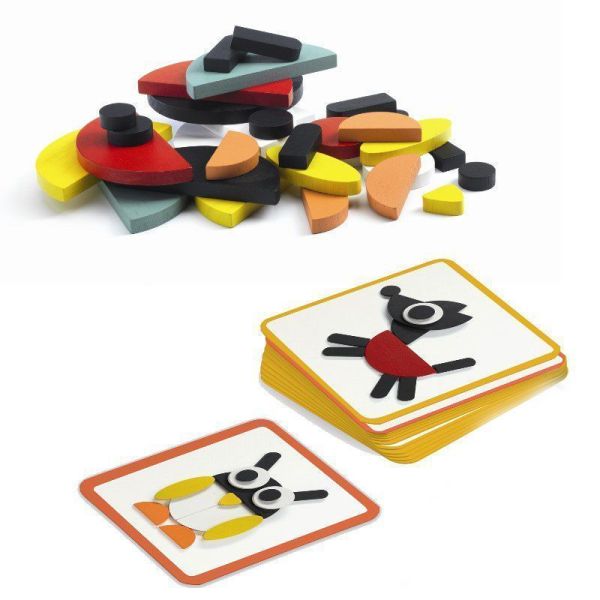 Конструктор Геоанимо Djeco