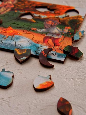 Деревянный пазл "У лукоморья" Mr. Puzz