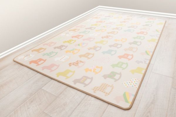 Детский коврик Parklon Sillky Деревянные лошадки 230x140x1.2 см