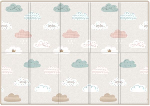 Коврик детский складной Parklon Sillky Portable Облачка 200x140x1 см