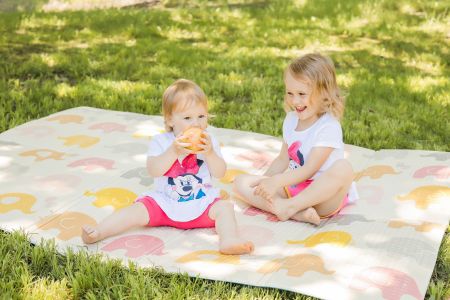 Коврик детский складной Parklon Portable Слонята 200x140x1 см