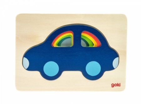 Многослойный пазл Машинки Goki