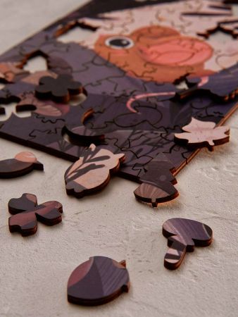 Деревянный пазл "Лунная ночь" Mr. Puzz